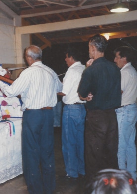 Kult von S. Gonçalo in Joanópolis mit Musik und Tanz beim Kolloquium Anthropos Ludens 1998. Copyright ISMPS