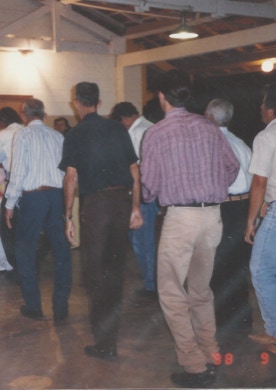 Kult von S. Gonçalo in Joanópolis mit Musik und Tanz beim Kolloquium Anthropos Ludens 1998. Copyright ISMPS