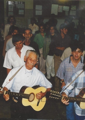 Kult von S. Gonçalo in Joanópolis mit Musik und Tanz beim Kolloquium Anthropos Ludens 1998. Copyright ISMPS
