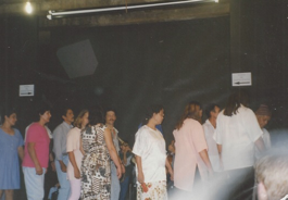 Kolloquium in Ubatuba über Tanz im Kult des hl. Gonçalo von Amarante. Copyright A.A.Bispo