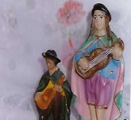 S. Gonçalo als Paradigma des musizierenden Menschen und Pilgers. Joanópolis. Copyrightz A.A.Bispo